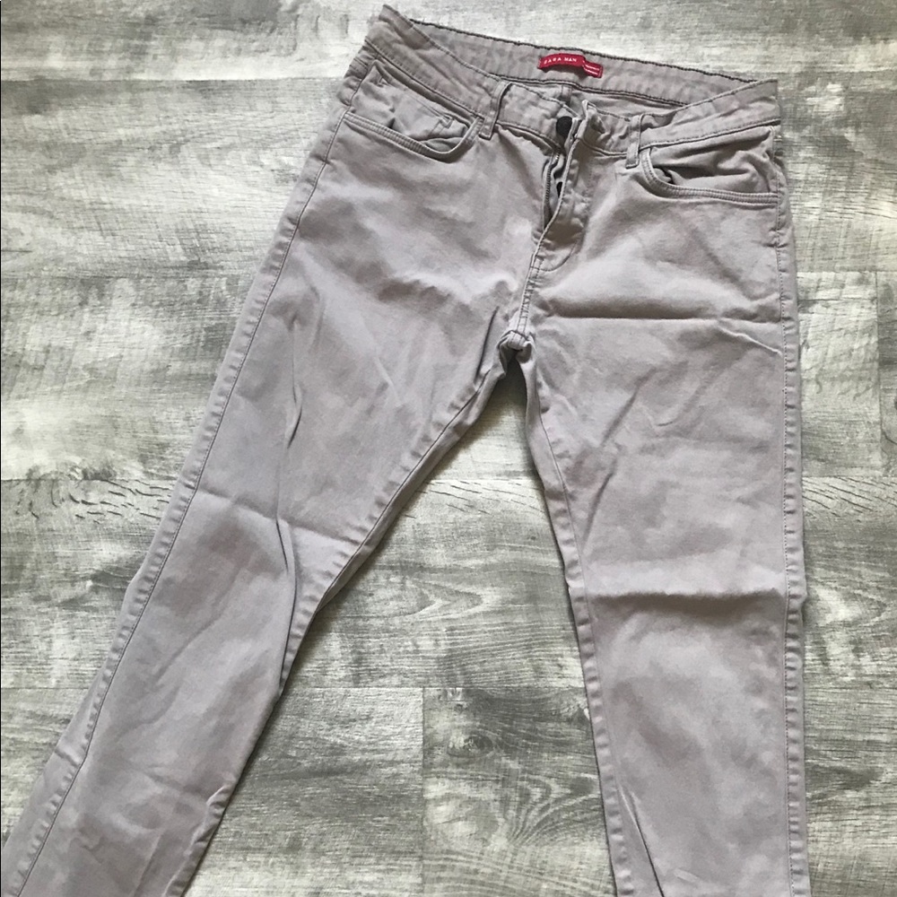 SOLD. Zara man gray denim